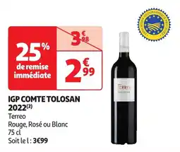 Auchan Igp comte tolosan 2022 offre