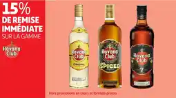 Auchan Sur la gamme havana club offre