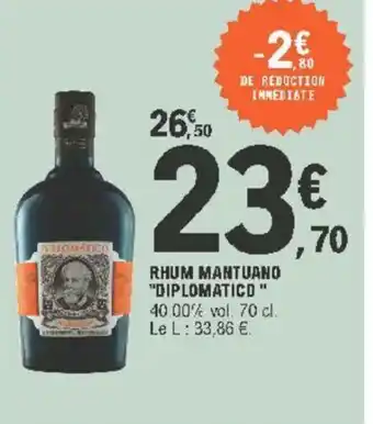 E.Leclerc Rhum Mantuano offre