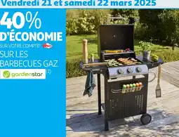 Auchan Sur les barbecues gaz gardenstar offre