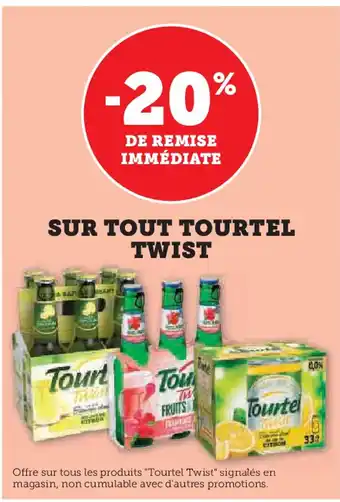 Hyper U TOURTEL TWIST Sur tout offre