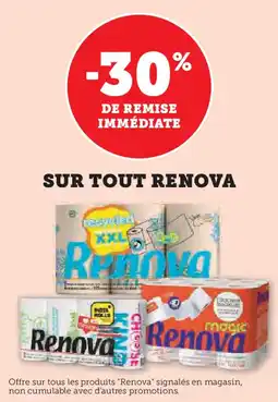 Hyper U RENOVA Sur tout offre