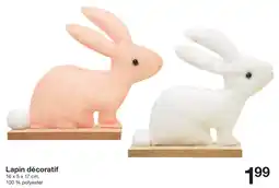 Zeeman Lapin décoratif offre