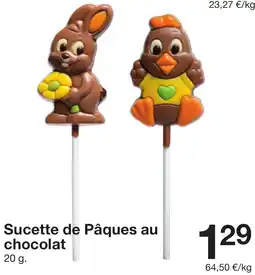 Zeeman Sucette de Pâques au chocolat offre