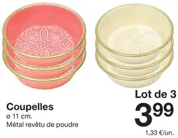 Zeeman Coupelles offre