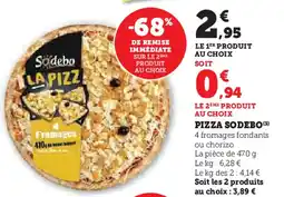 Hyper U SODEBO Pizza offre