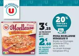 Hyper U U Pizza moelleuse surgelee offre