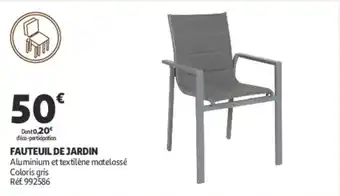 Auchan Fauteuil de jardin offre