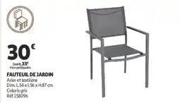 Auchan Fauteuil de jardin offre