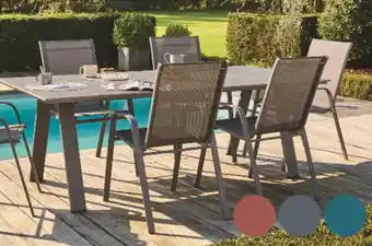 Auchan Table de jardin offre