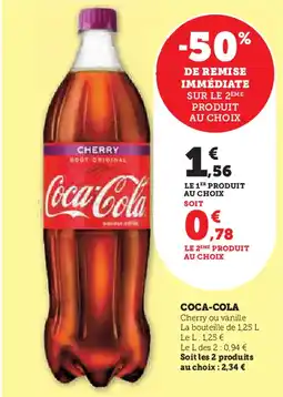 Hyper U Coca-cola offre