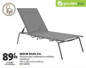 Auchan Bain de soleil XXL offre