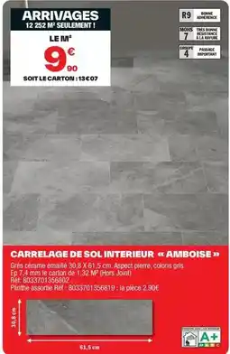 Brico Dépôt Carrelage de sol interieur offre