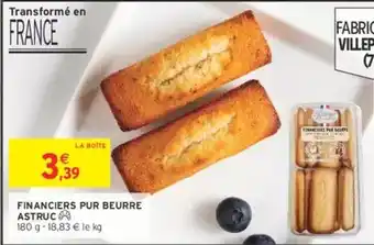 Intermarché Express Astruc - financiers pur beurre offre