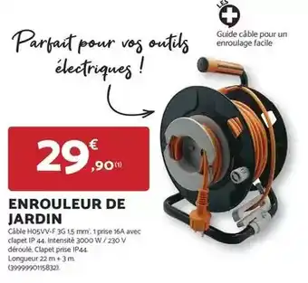 Bricomarché Facile - enrouleur de jardin offre