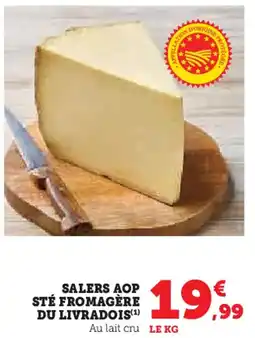 Hyper U Salers aop sté fromagère du livradois offre