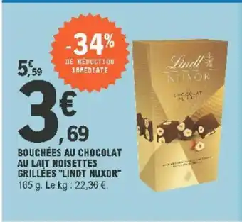 E.Leclerc Bouchées Au Chocolat offre