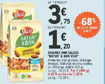 E.Leclerc Graines Non Salées offre