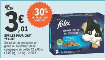 E.Leclerc Effilés Pour Chat offre