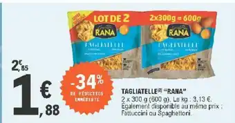 E.Leclerc Tagliatelle Rana offre