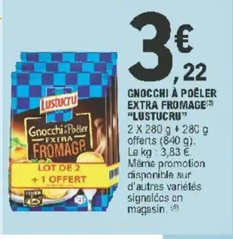 E.Leclerc Gnocchi à Poêler offre