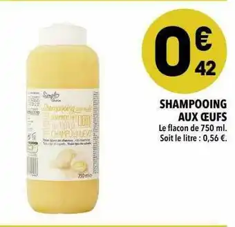 Shampooing Aux Oeufs