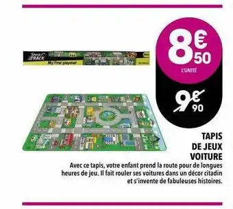 Tapis De Jeux Voiture