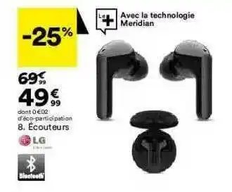 BUT écouteurs Lg offre