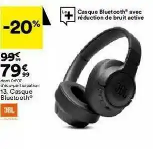 BUT Casque Bluetooth Jbl offre