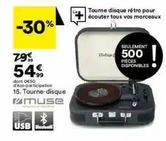 BUT Tourne-disque Muse offre