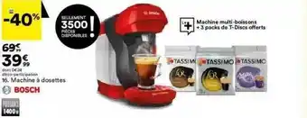 BUT Machine à Dosettes Bosch offre