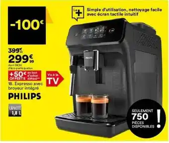 BUT Expresso Avec Broyeur Intégré Philips offre
