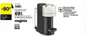 BUT Machine à Dosettes Magimix offre