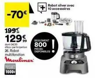 BUT Robot Multifonction Moulinex offre