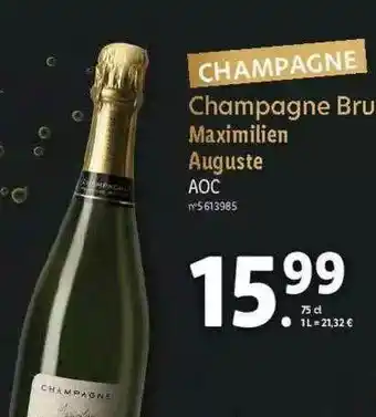 Champagne Brut Maximilien Auguste