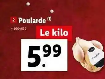 Lidl Poularde offre