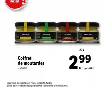 Lidl Coffret De Moutardes offre