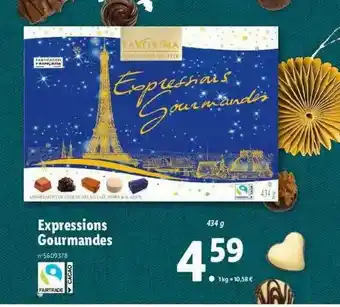 Lidl Expressions Gourmandes Favorina offre