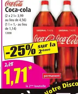 Norma COCA COLA offre