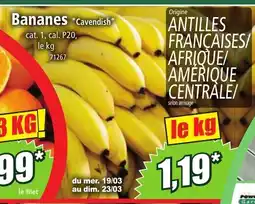 Norma Bananes offre