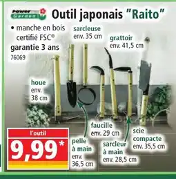 Norma Outil japonais Raito offre