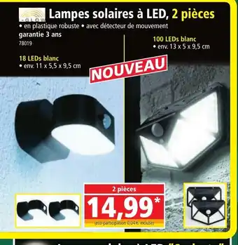 Norma Lampe solaire à LED Suricate offre