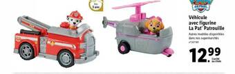 Lidl Véhicule Avec Figurine La Pat' Patrouille offre