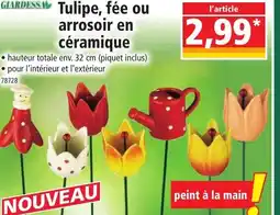 Norma GIARDESSA Tulipe, fée ou arrosoir en offre
