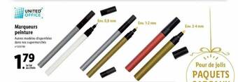 Lidl Marqueurs Peinture offre