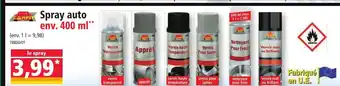 Norma CARFIT Spray auto offre