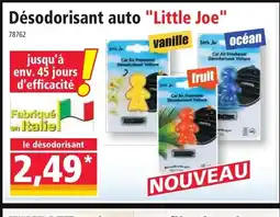 Norma Désodorisant auto Little Joe offre