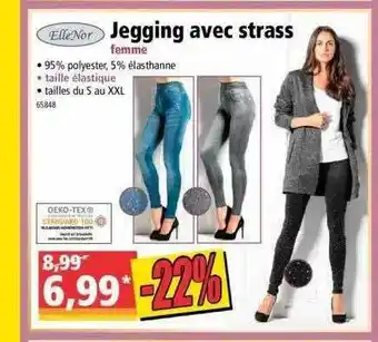 Jegging Avec Strass ElleNor