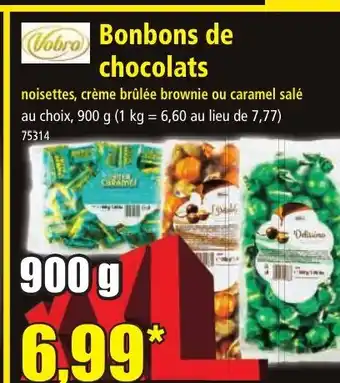 Norma VOBRO Bonbons de chocolats offre