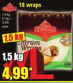 Norma 18 wraps offre